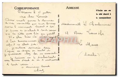 Paramé — La Digue — LL — n°26 — Rewers