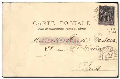 Dinard — Bric à Brac — Imprimé sur la carte, n° 99 — Reverso