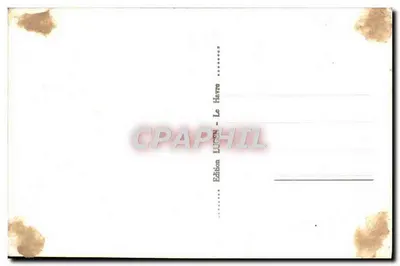 Le Havre — O navio de passageiros "Ile de France" — Cl. R. Lhommet, n°617 — Verso