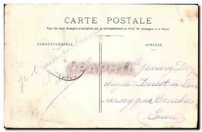 Gérardmer - Skoczek Retournemer — Wydawca Ehret, Épinal — Rewers