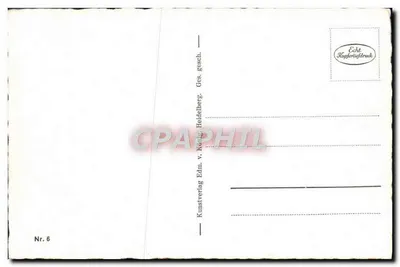 Bonn — Most na Rynie — Kunstverlag Edm. v. König, Heidelberg, Nr. 6 — Rewers
