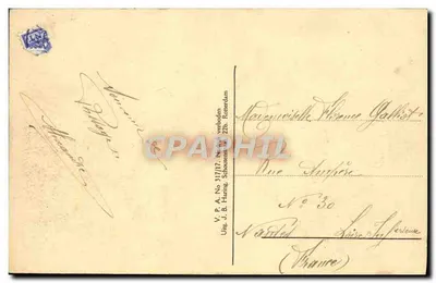 Rotterdam Bergsingel — trem n°147 — editor J.B. Harting, n°31717 — Verso