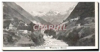 Saint-Gotthard — Wassen-s-Reuss — wydawca nie widoczny