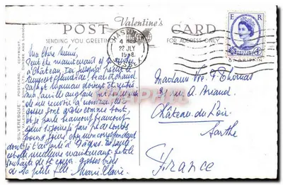 Le Pier, Hastings — vista aérea — Valentine's Postcard & Sons Ltd, n° L.2669/D — Verso