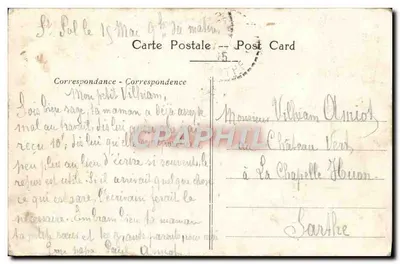 Anvers po bombardowaniu — Wojna 1914 — H B — Rewers