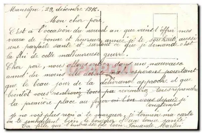 Mulher no meio de houx e trèfles — 'Ano Feliz' — Mimosa, n°400 — Verso