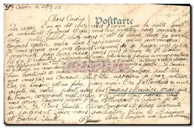 Bitsch — widok panoramiczny z zamek na wzgórzu — wydawca N°80 — Rewers