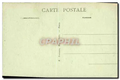 As Caçadas Reais em Vincennes — Louis XIII foi o primeiro a caçar aves em Vincennes — editor F. Testard, Paris — Verso