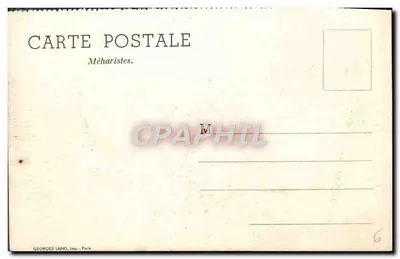 Méharistas — Editor Georges Lang, Paris, n°6 — Verso