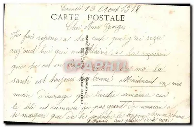 Rosa — Gage do Coração — M. Boulanger — Verso