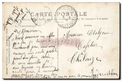 Montluel (Ain) — Ogólny widok — Wydawca nieznany, nr 3 — Rewers