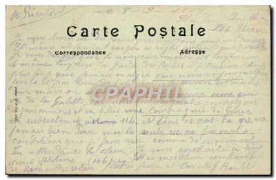 Rethondes — Vista del fiume Aisne — Crost, editore a Rethondes — Verso