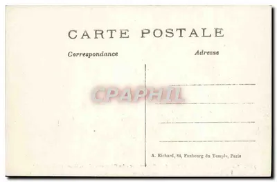 A Grande Guerra 1914-15 — Em Argonne — A Cerimônia da Missa em um Domingo — A. R. — Verso
