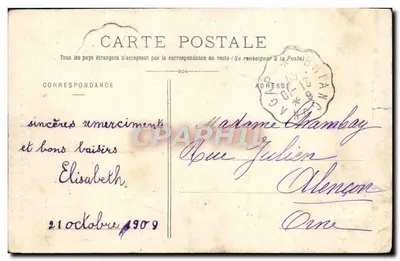 Le Oules du Diable, vicino alla Chiesa — Valgodemard, Le Alpi — V. Fournier, Gap — Verso