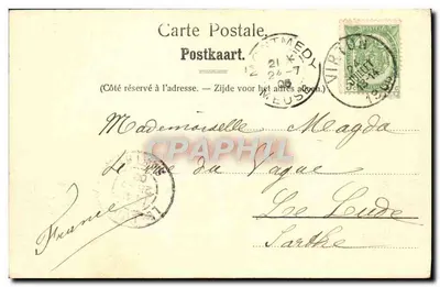Virton — Szkoła Pani Jezus — Nels, Bruksela, seria 82 nr 61 — Rewers