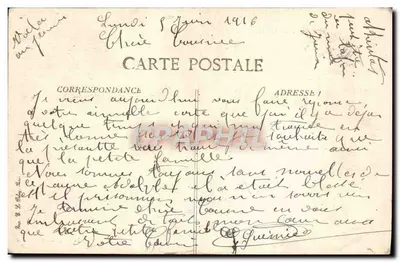 Verzy — O Hotel de Ville — Ed. Simonet — Verso