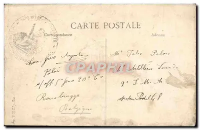 Rousbrugge-Haringhe — Scuola Comunale dei Ragazzi — Ed. Allacert, fratello e sorella — Verso