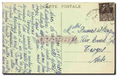 Presqu'île de QUIBERON - Rochers e Ponta de Port-Bara — n° 1202 — Verso