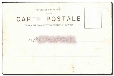 Gallot, rei dos caminhantes — carta postal ilustrada — editor Gallot — Verso