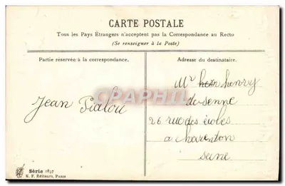 Paisagem invernal com pássaros — Feliz Natal — K.F. Editores, Série 1837 — Verso
