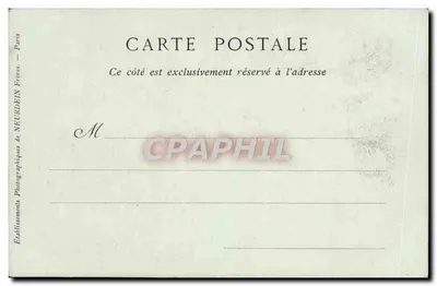 Cherbourg — Statua Milleta. Park Publiczny — ND Fot — Rewers