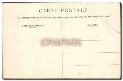 Châteauroux (Indre) — A Pequena Fadette Berrichonne do Monumento Comemorativo da Guerra de 1870 — Coleção E. C. Châteauroux — Verso