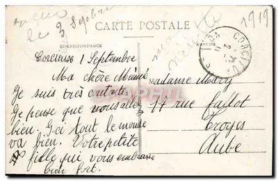 Las Casernas — Corcieux (Vosges) — Ad. Veick, St-Dié - N 4217 — Reverso