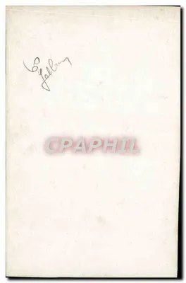 Um homem e uma criança sob um treliçado — S. Lescar, Paris — n° 3288/4 — Verso
