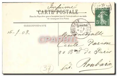 Chinon — Algemene uitzicht — LL. — Achterkant