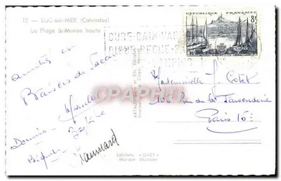 Luc-sur-Mer — La Plage à Marée haute — Éditions Gaby — Reverso