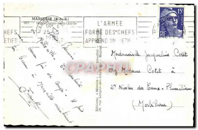 Notre-Dame-de-la-Garde — Marsiglia — Edizioni Mirelle — Verso