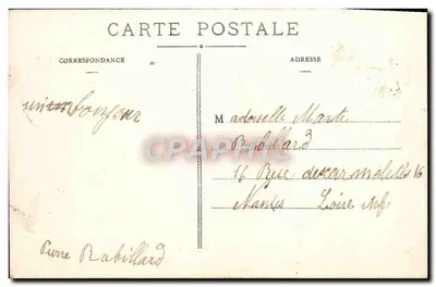Quimiac - O Touru sob a luz da lua — Artaud-Nozais, Nantes, n°7 — Verso
