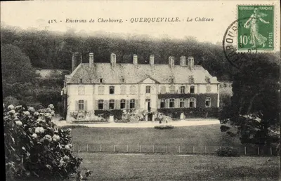 Querqueville - O Castelo — Ao redor de Cherbourg — Editor desconhecido, n° 418