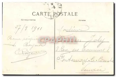 Ploërmel — L'Hôtel de Ville — H. Colindre, édit. Ploërmel — Verso