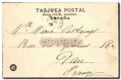San Sebastián — Puente de María Cristina — éditeur non identifié, n° 26 — Rewers