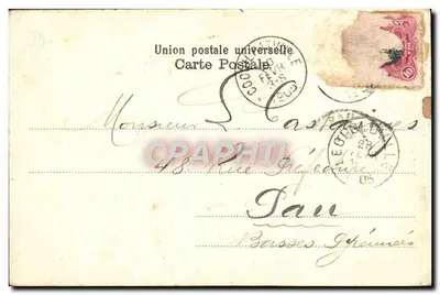 Baobab em Boma — Congo Belga — Nels, Bruxelas, Série 14 No. 33 — Verso