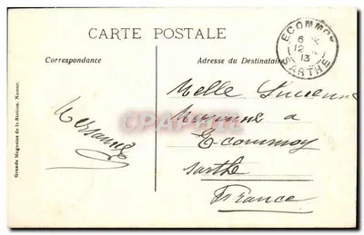 Namur. A Vale da Sambre. — Editor: Grandes Magasins da Station, Namur. — Verso