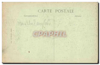 As Festas da Vitória em Paris — 14 de Julho de 1919 — Desfile do Mariscal Douglas Haig — Verso