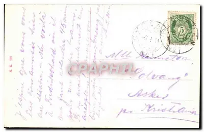 Fredrikssten — twierdza na skałach — wydawca N.K. 107 — Rewers