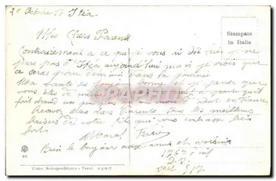 Roma - Chiostro di S. Paolo — editor desconhecido, número de série não visível — Verso