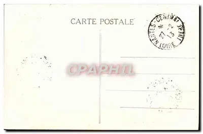 NANTES — Museo di Storia Naturale — Collezione F. Chapeau, Nantes, 6° migliaio — Verso