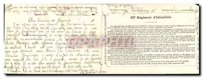 NANCY — 37e Régiment d'Infanterie — La Critique — Au fond le mess des Sous-Officiers — La corvée des pommes de terre du 3e bataillon (avant la Guerre) — Rewers