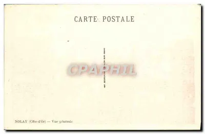 Nolay (Côte-d'Or) — Vista geral — MR. BOURGEOIS & Cie, Lyon — Verso