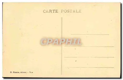 Stara Normandia: Czapka z Seine-Inférieure — H. Ermice, Vire — Rewers