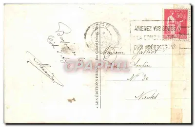 Nice - Quai des États-Unis — Grand Marnier — Wydawnictwo Franchi — Rewers