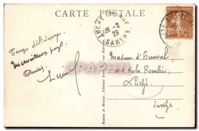 Monte-Carlo — Hotel de Paris — RM — n°161 — Verso