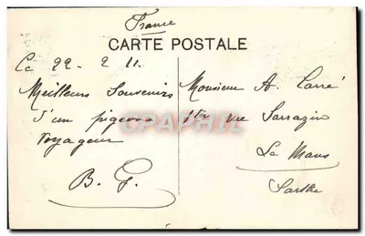 Bruxelles - Porte de Hal — wydawca nieodczytelny, numer seryjny nieczytelny — Rewers