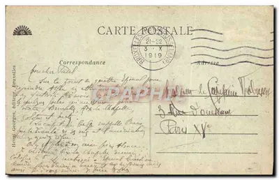 Bruksel — Wielka Placówka — Dom Gildii — wyd. H. Georges, nr 110 — Rewers