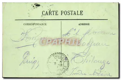 BREST — El Puente Nacional abierto para el paso de un acorazado — LL. — n° 155 — Reverso