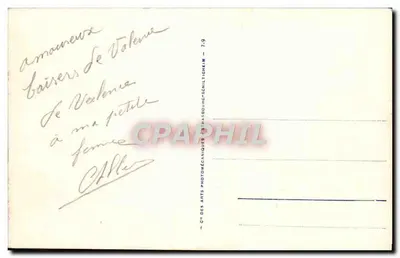 Valence - Zamek Crussol, widok z lotu (Cl. Michaud) — Rewers